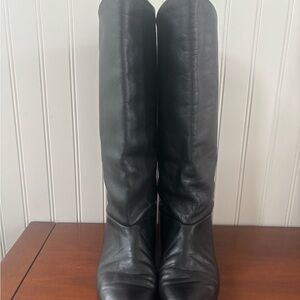 Vintage ACTWU AFL-CIO leather riding boots 7.5m